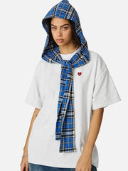 Aelfric Eden Plaid Detachable Hooded Tee
