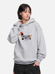 Aelfric Eden Cartoon Dachshund Hoodie