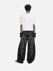 Aelfric Eden Rhinestone Baggy Barrel Sweatpants