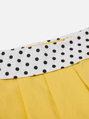 Aelfric Eden Polka Dot Waist Baggy Barrel Pants