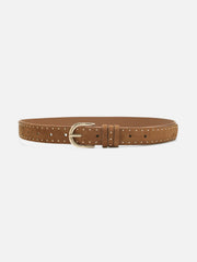 Rivet Suede Belt