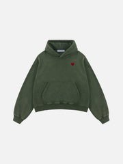 Aelfric Eden Boxy Fit Distressed Washed Hoodie