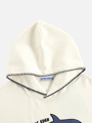 Aelfric Eden Oversized Whale Pullover Hoodie