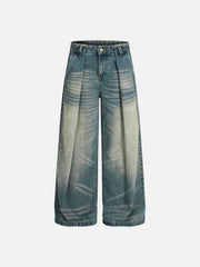 Aelfric Eden Whiskering Wrinkle Jeans