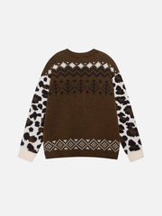 Aelfric Eden Leopard Cat Cardigan