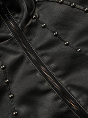 Aelfric Eden Studded Faux Leather Jacket