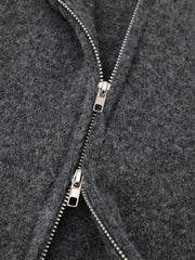 Aelfric Eden Sailor Collar Knit Zip Up Cardigan