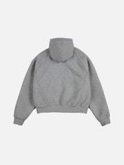 Aelfric Eden Boxy Panel Zip Up Hoodie