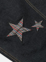 Aelfric Eden Striped Star Baggy Barrel Jeans