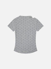 Aelfric Eden Polka Dot Asymmetric Tie Tee