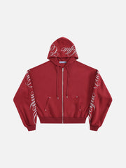 Aelfric Eden Boxy Embroidery Hoodie Sets