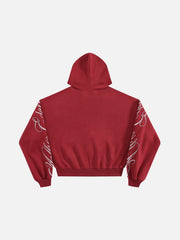 Aelfric Eden Boxy Embroidery Hoodie Sets