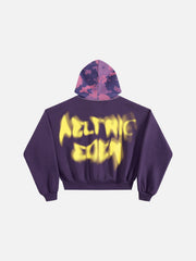 Aelfric Eden Boxy CAMO Hood Zip Up Hoodie