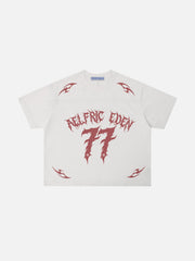 Aelfric Eden Boxy Flame Jersey Tee
