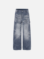 Aelfric Eden Whiskering Washed Jeans
