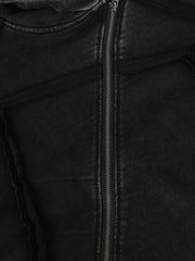 Aelfric Eden Washed Asymmetric Zip Up Hoodie