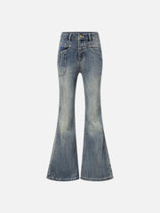 Aelfric Eden Rivet Pocket Bootcut Jeans