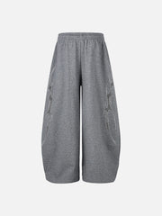Aelfric Eden Rhinestone Thorn Baggy Barrel Sweatpants
