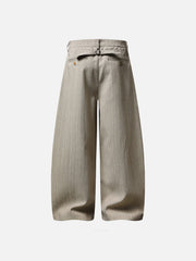 Aelfric Eden Pinstripe Baggy Barrel Pants