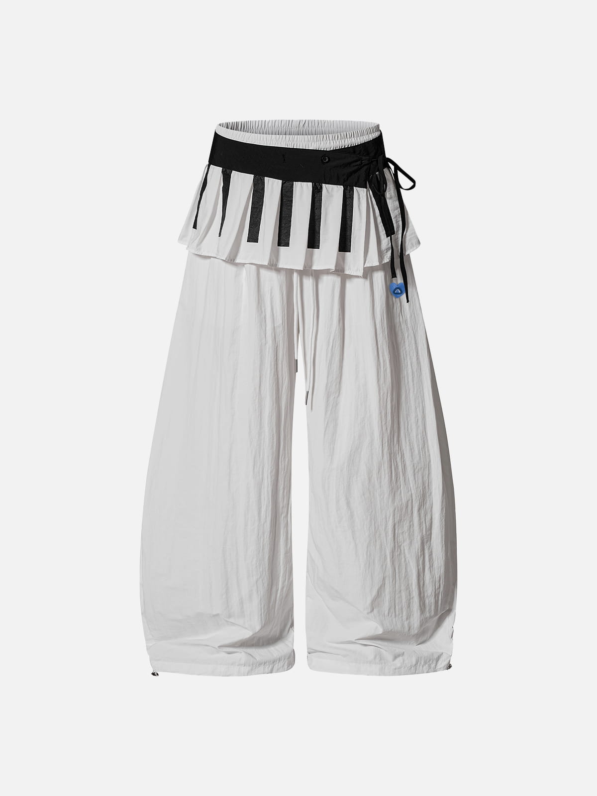 Aelfric Eden Piano Pleated Baggy Barrel Sweatpants