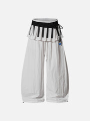 Aelfric Eden Piano Pleated Baggy Barrel Sweatpants