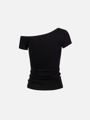 Aelfric Eden Studded Off-Ther-Shoulder Tee