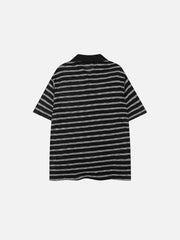 Aelfric Eden Stripe Horse Polo Tee