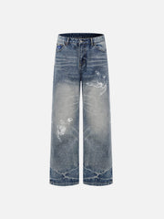 Aelfric Eden Washed Print Jeans