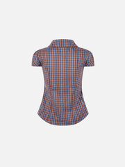 Aelfric Eden Plaid Star Button Short Sleeve Shirt