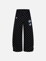 Aelfric Eden Star Print Baggy Barrel Sweatpants