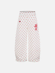 Aelfric Eden Star Print Baggy Barrel Sweatpants
