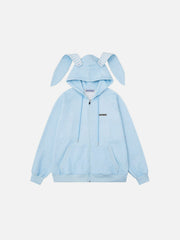 Aelfric Eden Bunny Ear Zip Up Hoodie