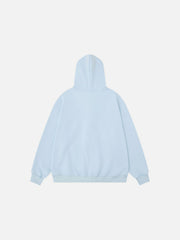 Aelfric Eden Tie Layered Pullover Hoodie