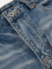 Aelfric Eden Washed Distressed Jeans