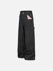 Aelfric Eden Striped Flap Pocket Jeans