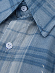 Aelfric Eden Boxy Splash Plaid Short Sleeve Shirt