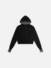 Aelfric Eden Layered Half Zip Pullover Hoodie