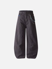Aelfric Eden Beaded Chain Baggy Barrel Jeans