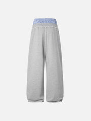 [Pre-Order] Aelfric Eden Double Waist Baggy Sweatpants