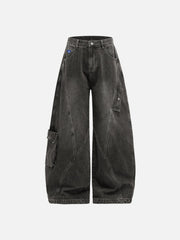 Aelfric Eden Curved Seam Baggy Barrel Jeans