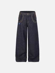 Aelfric Eden Lace-Up Jeans