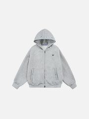 Aelfric Eden Turquoise Zip Up Hoodie
