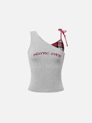 [Pre-Order] Aelfric Eden Plaid Layered Cami Top