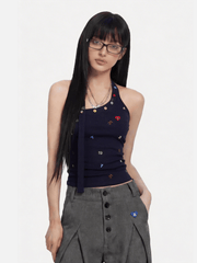 Aelfric Eden Asymmetric Halter Top