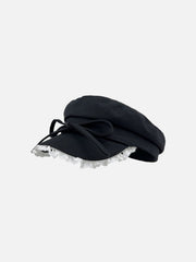 Lace Patchwork Beret